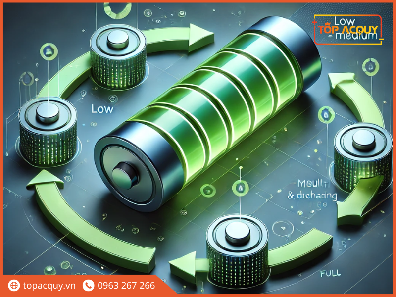 Chu kỳ sạc pin lithium