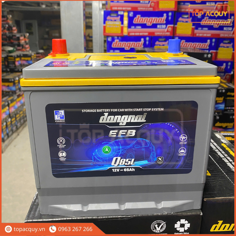 Ắc quy Đồng Nai Q85L 65Ah
