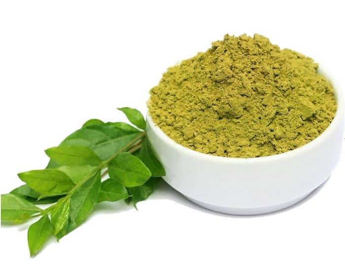 Bột lá móng nguyên liệu dân gian