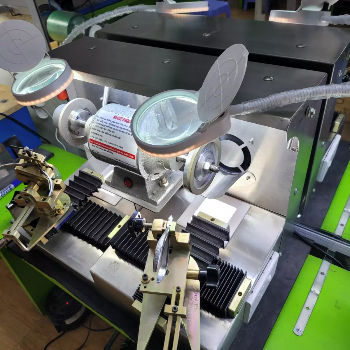 Máy mài kềm cắt da mang