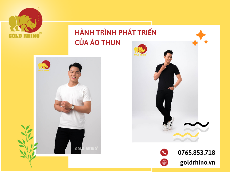 HÀNH TRÌNH PHÁT TRIỂN CỦA ÁO THUN VÀ NHỮNG SỰ THẬT THÚ VỊ VỀ NÓ