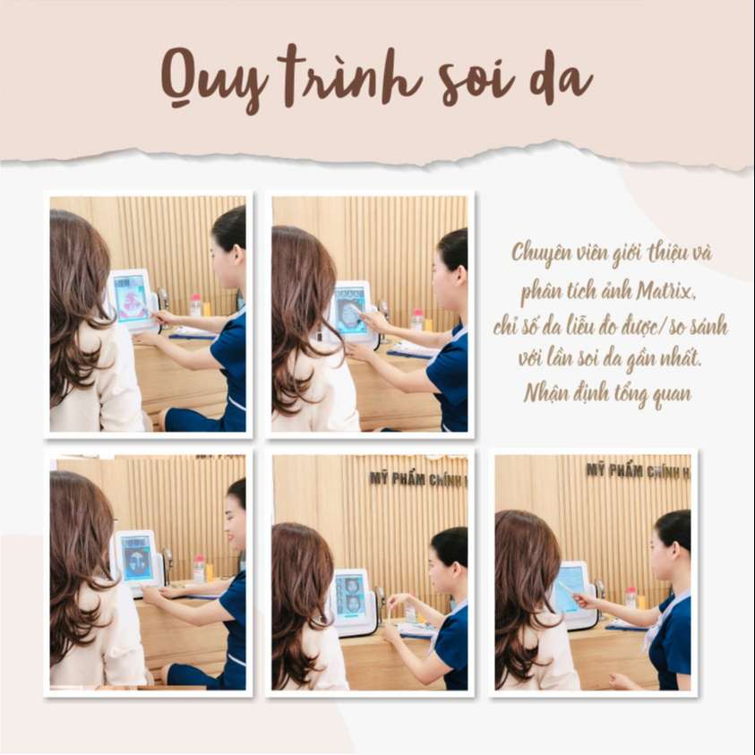 Quy trình soi da tại Smile Beauty