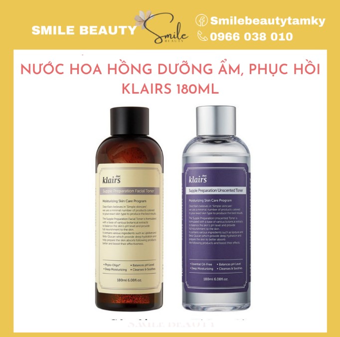 Toner Dưỡng Ẩm Klairs