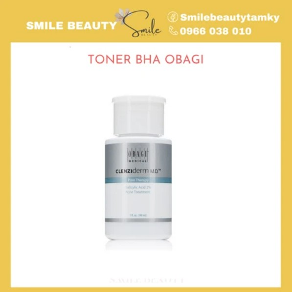 Toner kiêm tẩy da chết Obagi BHA