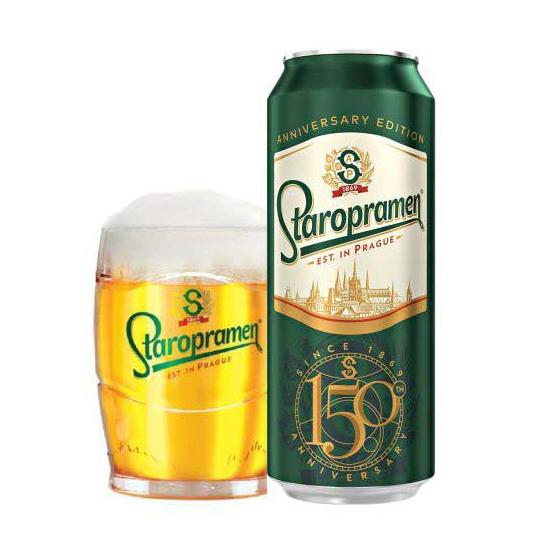 Bia Tiệp Staropramen 5% – Lon 500ml