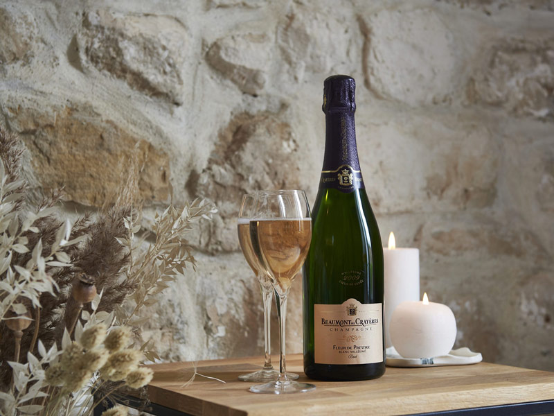 Champagne Beaumont Des Crayères Fleur De Prestige Blanc Millésimé Brut 2012