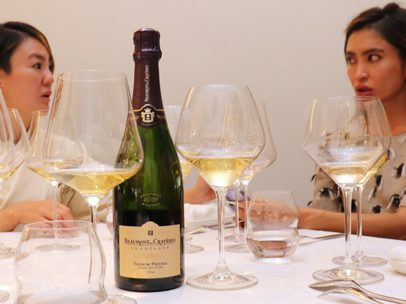 Champagne Beaumont Des Crayères Fleur De Prestige Blanc Millésimé Brut 2012