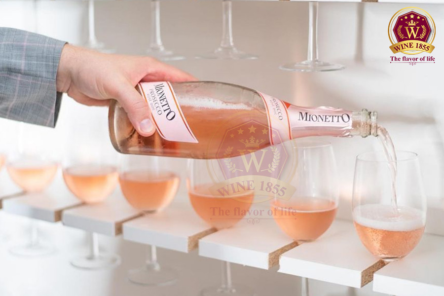 Rượu Vang Sủi Mionetto Prosecco Rosé