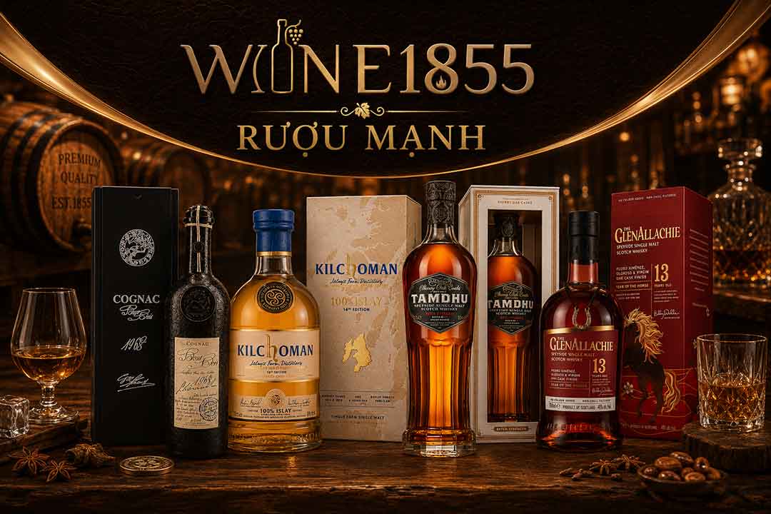 Rượu mạnh nhập khẩu tại shop WINE1855