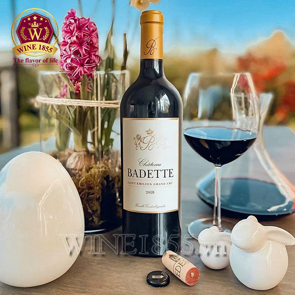 Rượu Vang Pháp Chateau Badette 2021