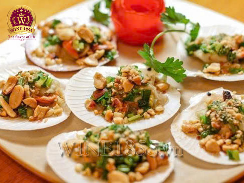 Sò điệp nướng mỡ hành – Đánh thức vị giác của bạn.