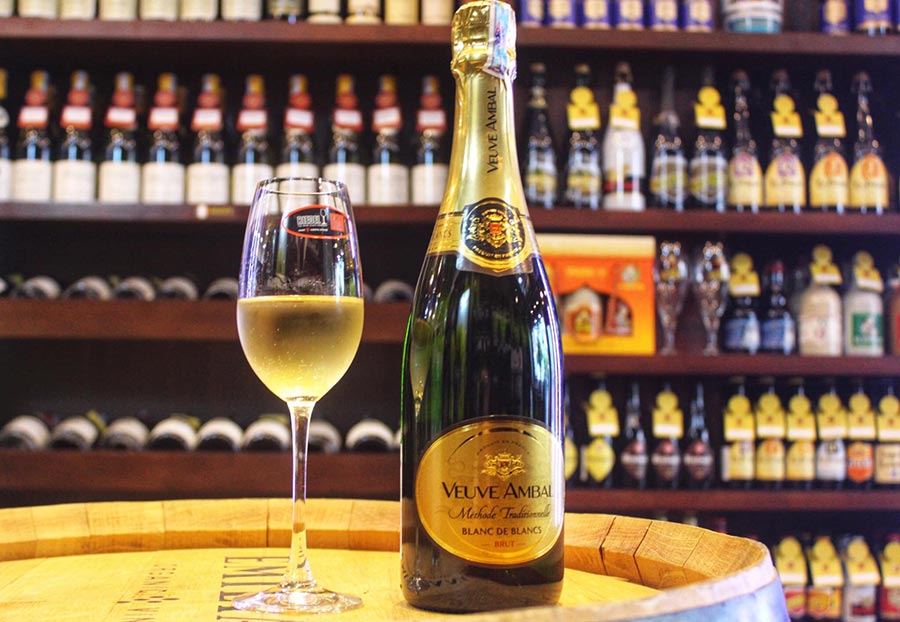 Rượu vang sủi Veuve Ambal Méthode Traditionnelle Blanc De Blancs