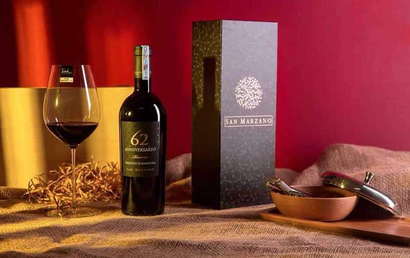 Rượu Vang Ý 62 Anniversario, Primitivo di Manduria DOP Riserva