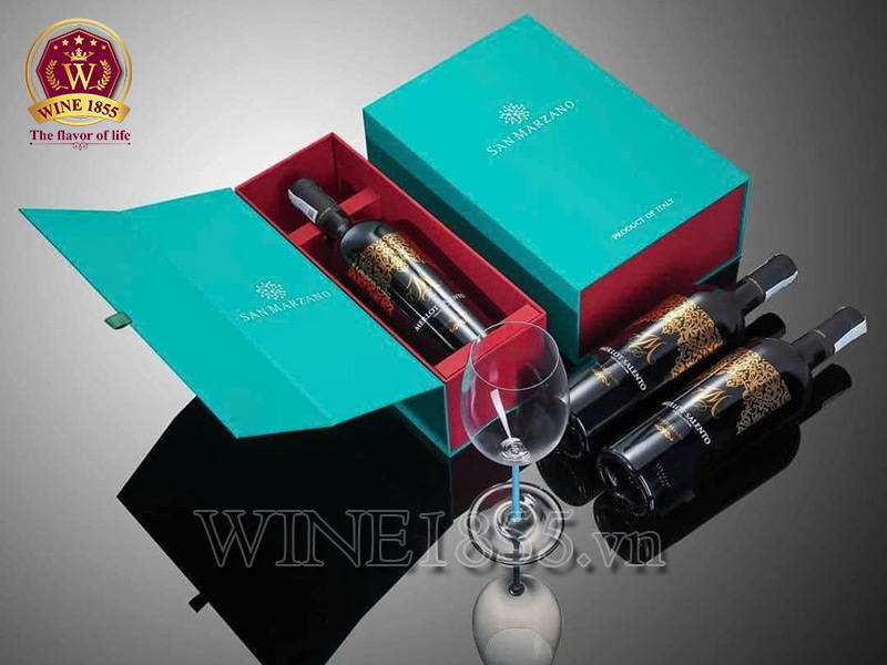 Rượu Vang Ý M Merlot Salento Limited Edition - M Gold