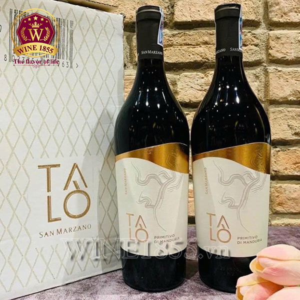 Rượu Vang Ý Talò Primitivo