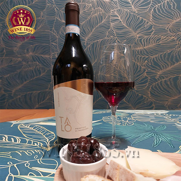 Rượu Vang Ý Talò Primitivo