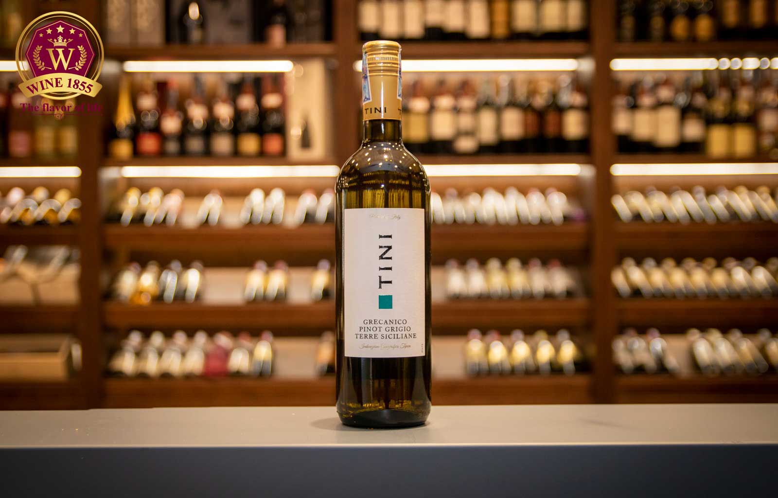 Rượu vang Ý Tini Grecanico Pinot Grigio Terre Siciliane