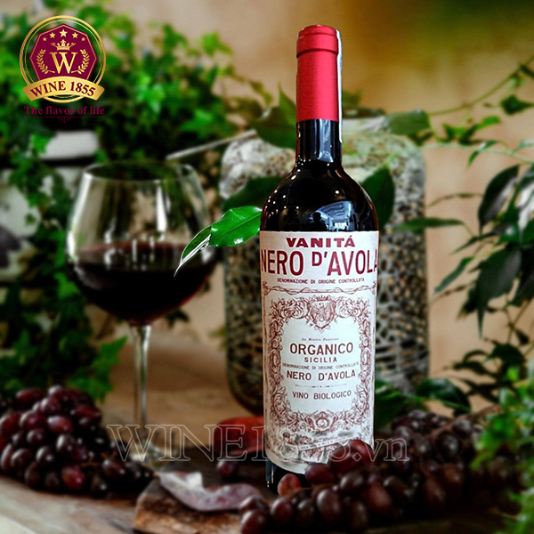 Rượu Vang Ý Vanita Nero d’Avola