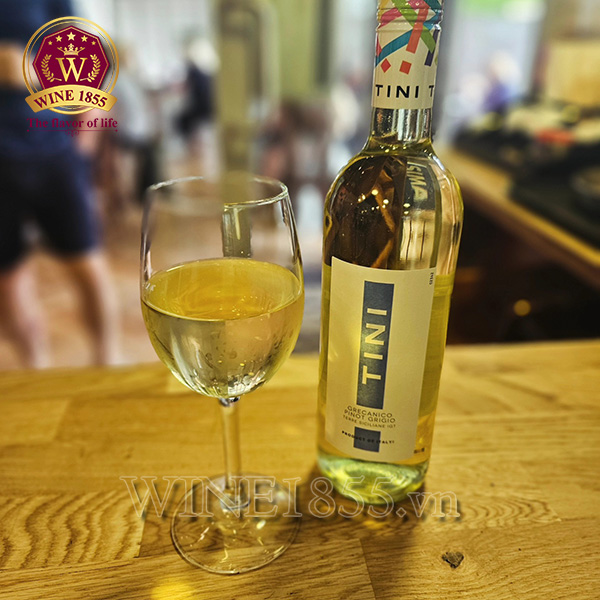 Rượu vang Ý Tini Grecanico Pinot Grigio Terre Siciliane