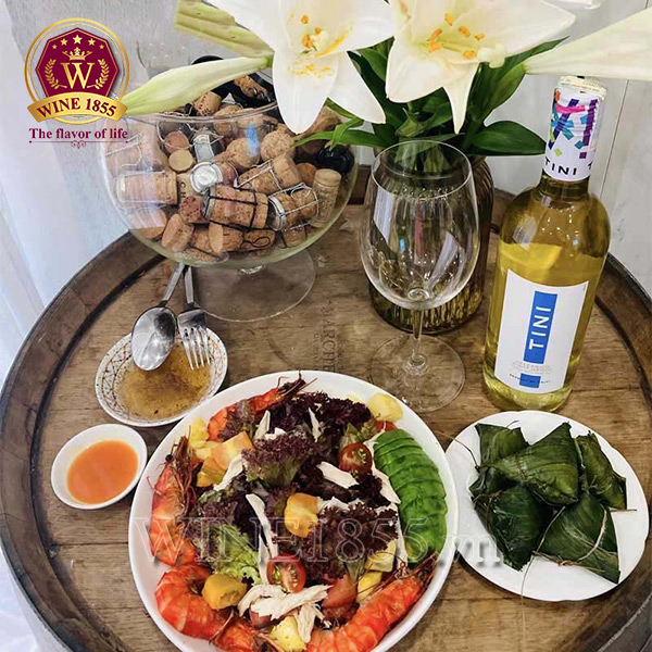 Rượu vang Ý Tini Grecanico Pinot Grigio Terre Siciliane