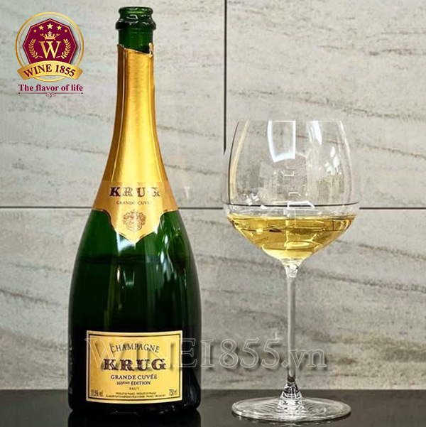 Champagne Krug Grande Cuvée 169ème Édition Brut - Hương vị làm nên huyền thoại.