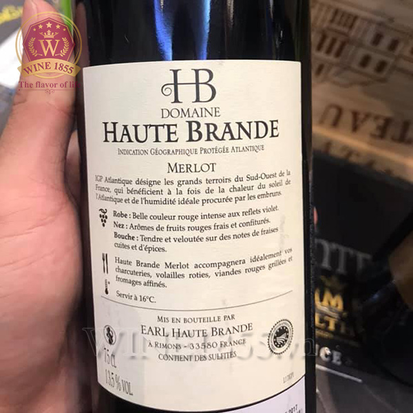 Domaine Haute Brande Merlot