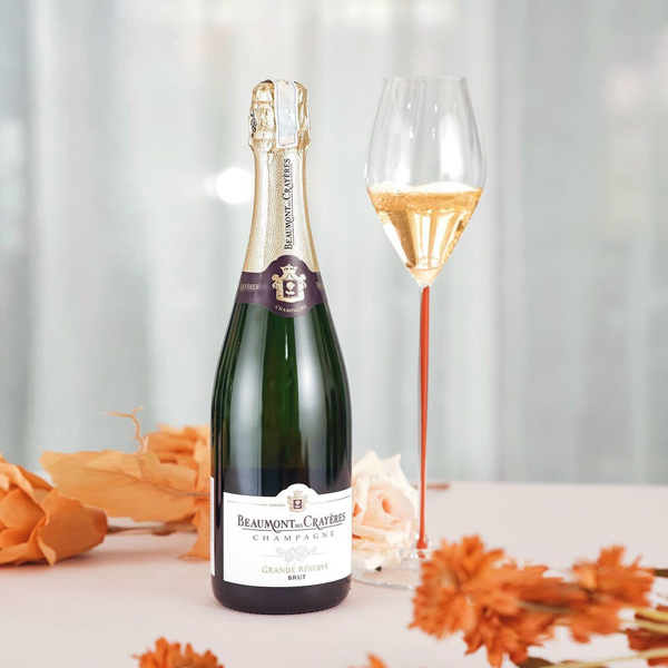 Rượu Sâm Panh Champagne Beaumont Des Crayères Grande Réserve Brut
