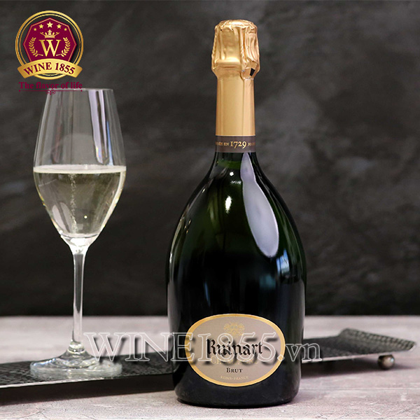 Rượu Sâm Panh Champagne Ruinart Brutc - Tinh tế từ hương đến vị.
