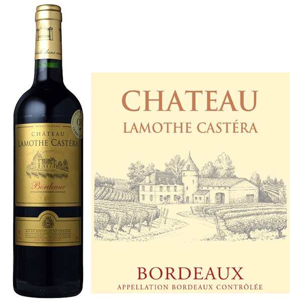 Rượu vang Pháp Château Lamothe Castéra