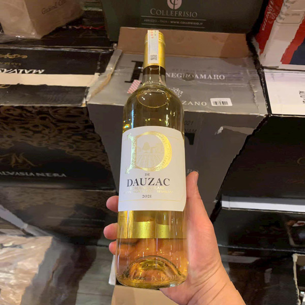 Rượu vang Pháp D de Dauzac Blanc