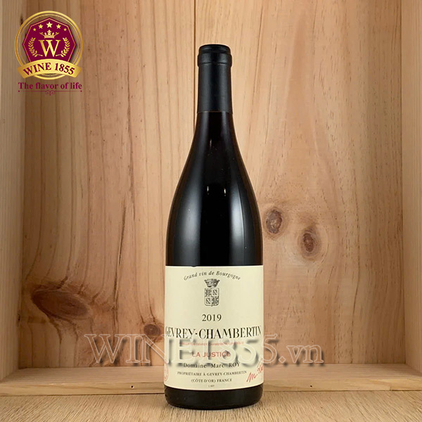 Rượu vang Pháp Domaine Marc Roy Gevrey-Chambertin La Justice Gửi gắm linh hồn terroir vào từng giọt rượu.