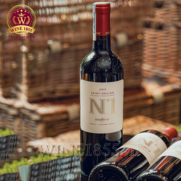 Rượu vang Pháp Dourthe N°1 Saint-Émilion - Hương vị Saint-Émilion, đậm chất lịch lãm.