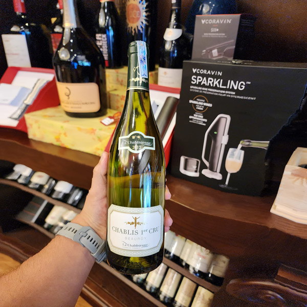 Rượu vang Pháp La Chablisienne Chablis Premier Cru Beauroy 2017