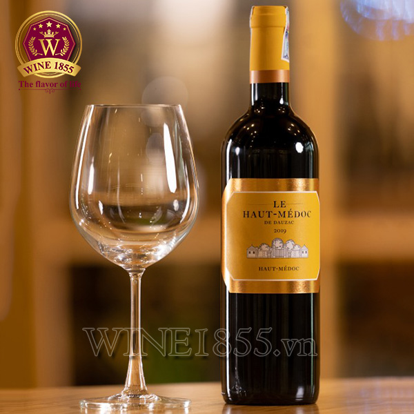 Rượu vang Pháp Le Haut-Médoc De Dauzac - Vang Pháp chính hiệu, hương vị khó quên.