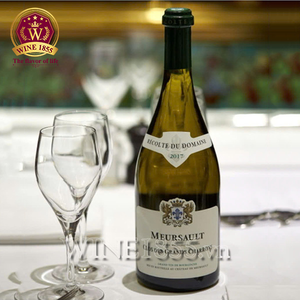 Meursault Clos des Grands Charrons – Mượt mà như lụa, sâu như ký ức.