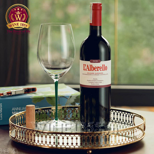 Sang trọng và đẳng cấp – L'Alberello Bolgheri Superiore.