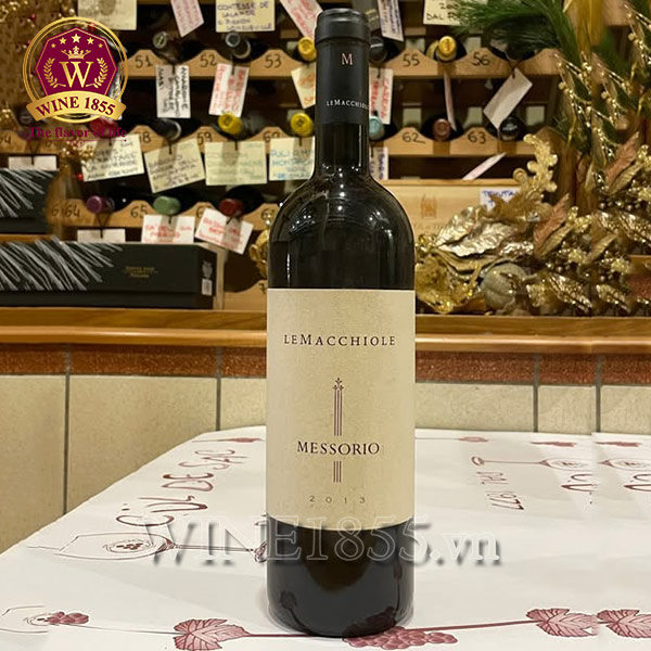 Rượu Vang Ý Le Macchiole Messorio – Tinh hoa Merlot từ trái tim Tuscany.