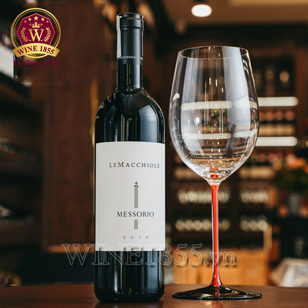Rượu Vang Đỏ Le Macchiole Messorio Hương vị đậm đà, dấu ấn khó phai.