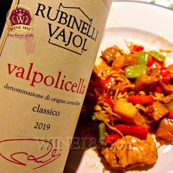 Rượu Vang Đỏ Rubinelli Vajol Valpolicella Classico - Sự kết nối hoàn hảo từ vườn nho Rubinelli Vajol.