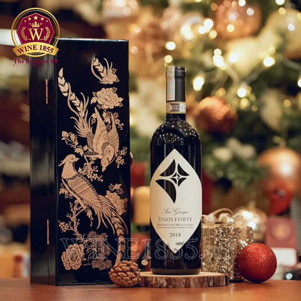 Rượu Vang Ý San Giorgio Ugolforte Brunello Di Montalcino - Bản hòa âm của sự sang trọng.