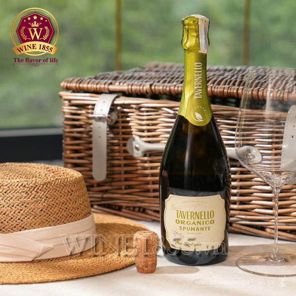 Tavernello Organico Spumante Extra Dry - Sủi tăm rạng rỡ, phong cách Ý đỉnh cao.