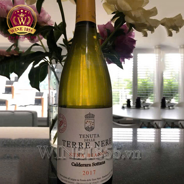 Rượu vang Ý Terre Nere Etna Bianco Calderara Sottana - Mỗi ngụm đều mang câu chuyện của vùng Etna.