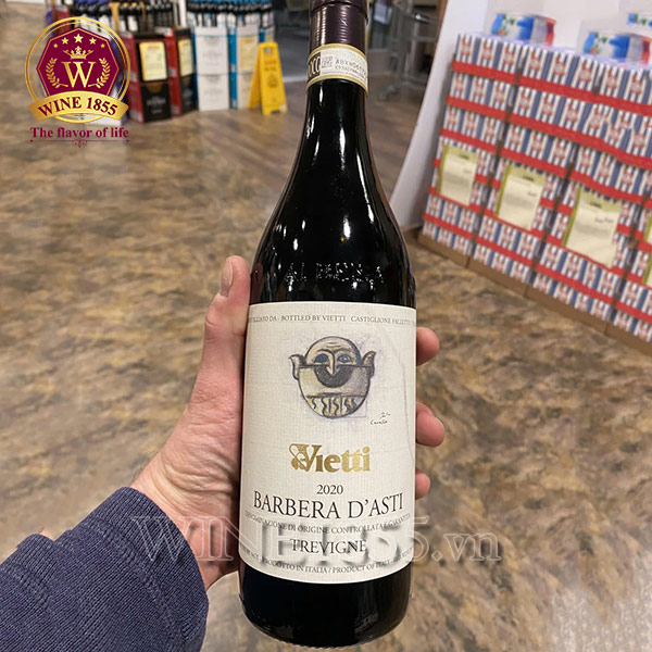 Rượu Vang Vietti Barbera d’Asti Trevigne - Sắc đỏ quyến rũ, hương vị đậm sâu.