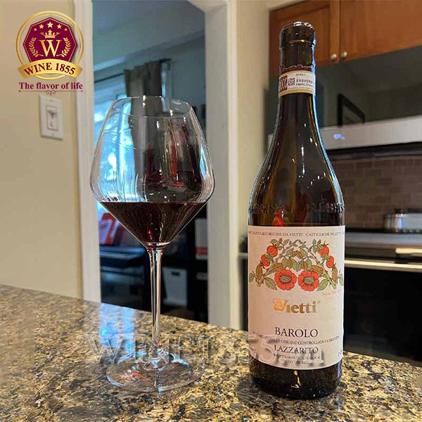 Vietti Barolo Lazzarito – Tinh hoa từ trái tim Piedmont.