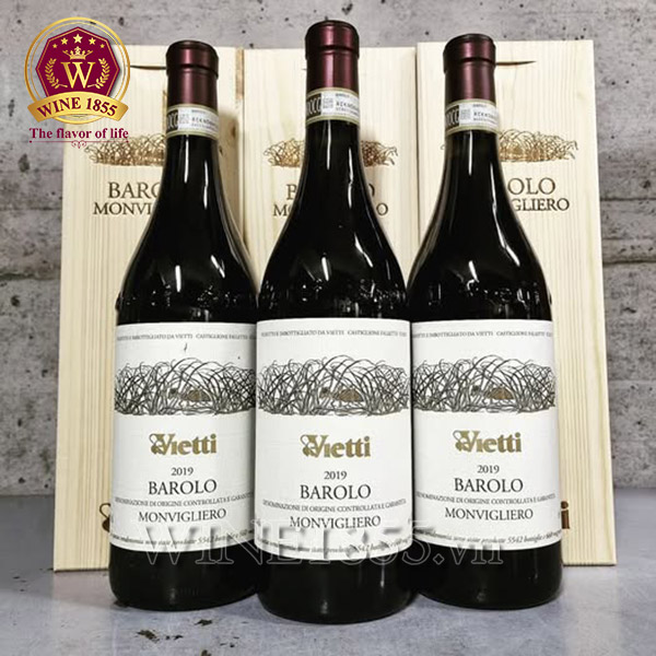 Vietti Barolo Monvigliero – Tự hào mang hương vị Piedmont.