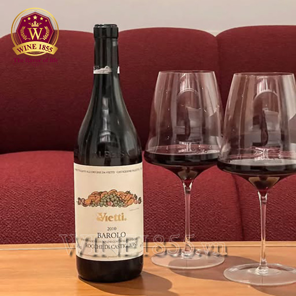 Rượu Vang Ý Vietti Barolo Rocche di Castiglione - Sang trọng, đẳng cấp, độc đáo từng giọt.