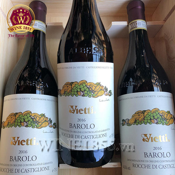 Vietti Barolo Rocche di Castiglione – Tinh túy từ vùng đất Piedmont.