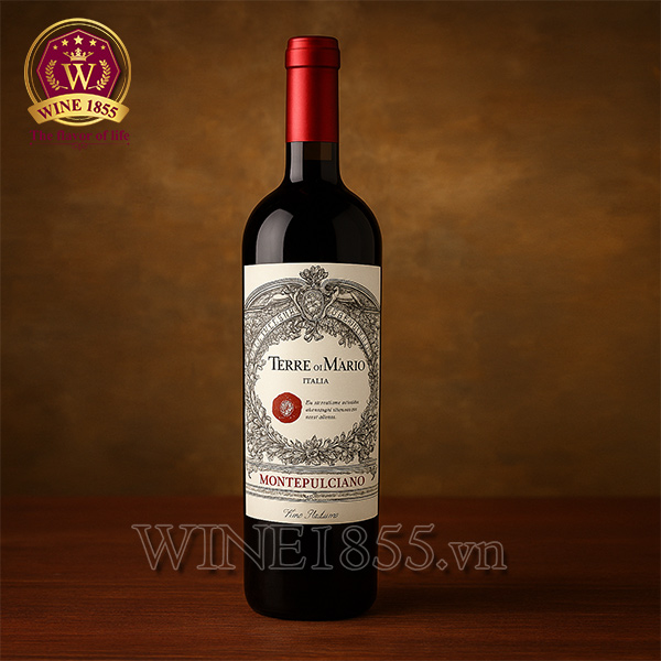 rượu vang Ý Terre di Mario Montepulciano