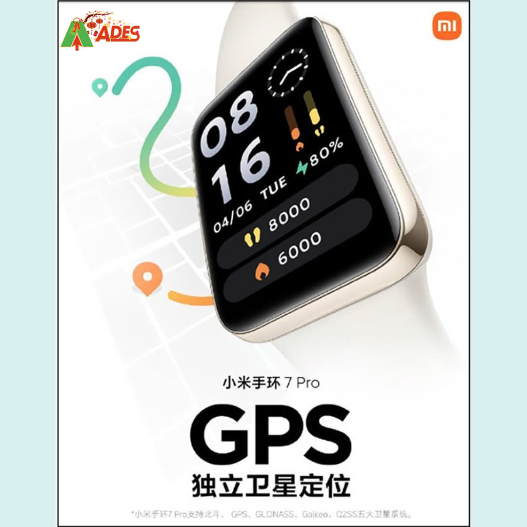 Xiaomi Smart Band 7 Pro AP BHR5971AP - GPS tich hop