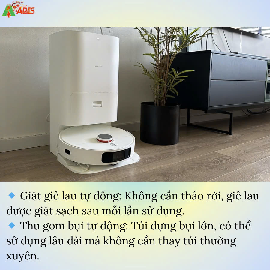 Xiaomi X10+  BHR6363EU cong nghe lam sach thong minh